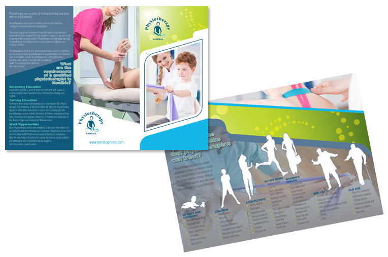 RPhysiotherapy Association brochure