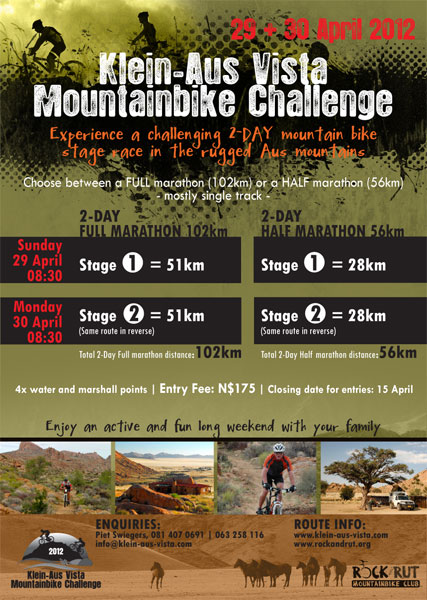 Klein-Aus-Vista MTB Challenge poster